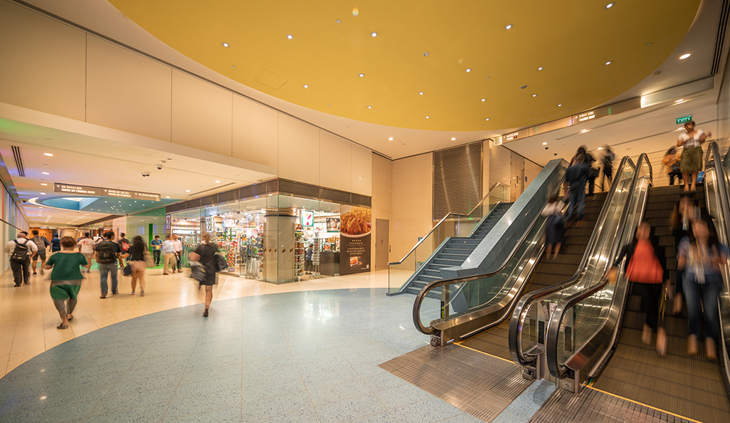 Singapore ORQ underground link mall